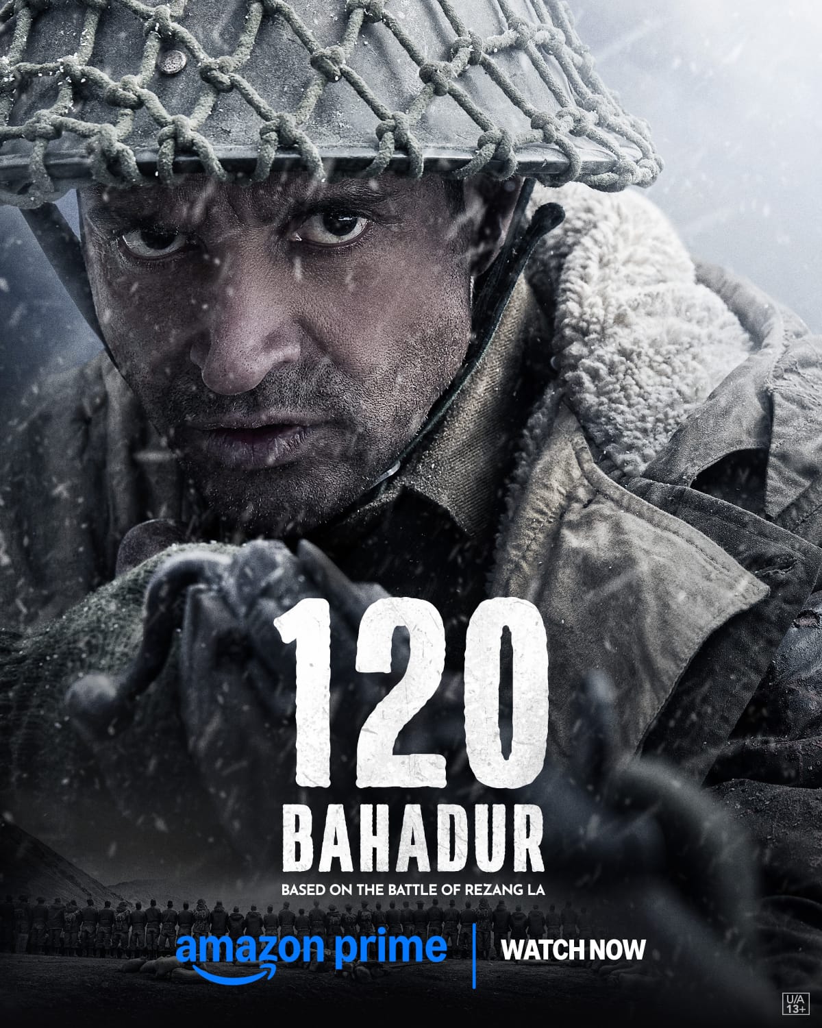 Prime Video Announces the Global Streaming Premiere of Excel Entertainment and Trigger Happy Studios’ 120 Bahadur, Starting Today