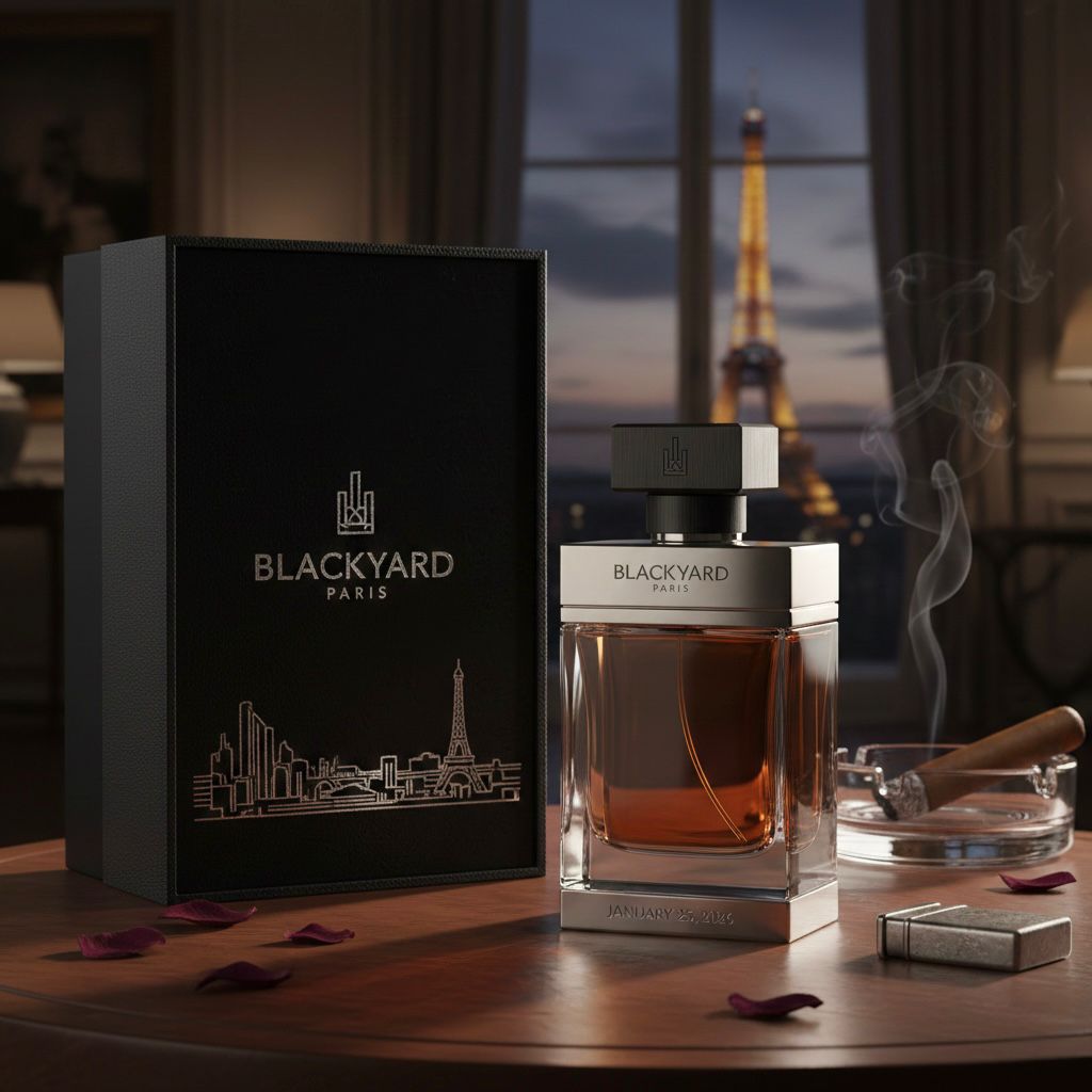 Blackyard Paris's Legend perfume is making waves in India by Manzil Pathan.