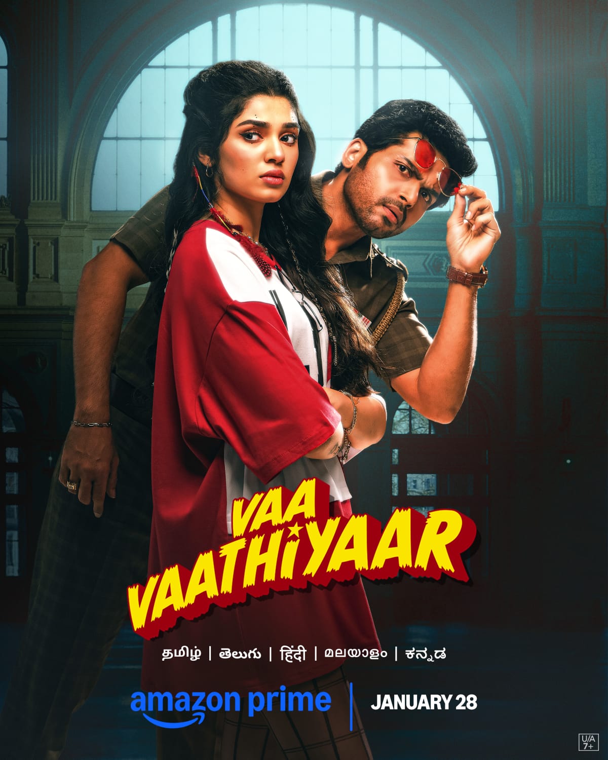 Prime Video Announces the Global Streaming Premiere of Karthi’s Vaa Vaathiyaar, A Heartwarming Entertainer, Starting January 28