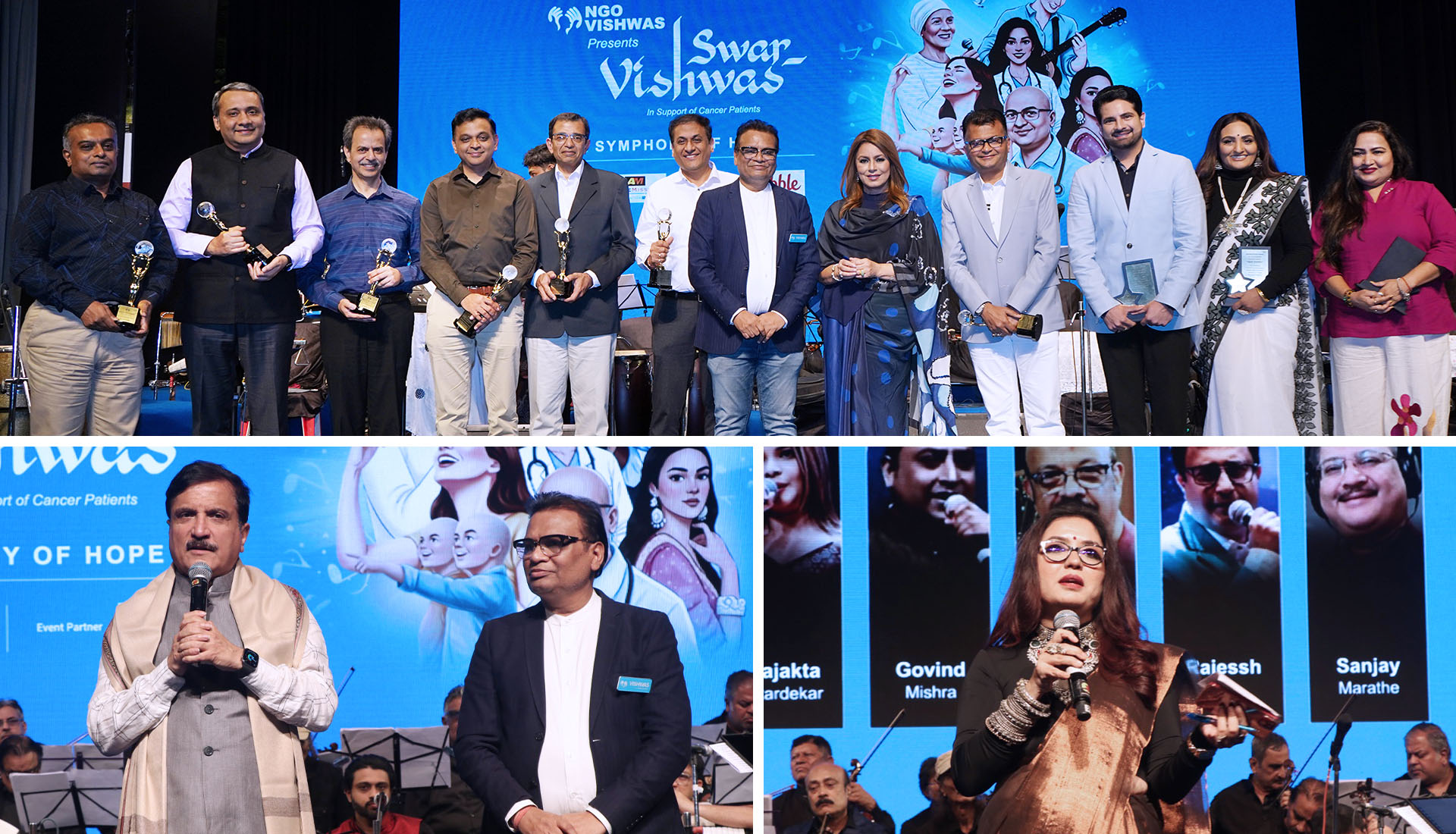 Symphony of Hope: NGO Vishwas Hosts an Evening of Music, Recognition, and Compassion in Mumbai