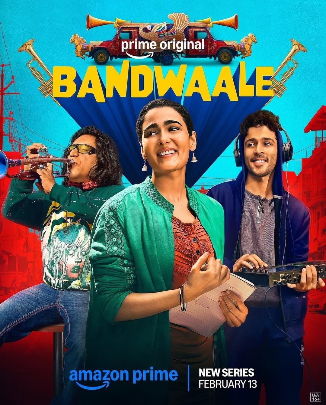 Prime Video Unveils the Heartfelt Trailer of its Latest Hindi Musical Dramedy Bandwaale