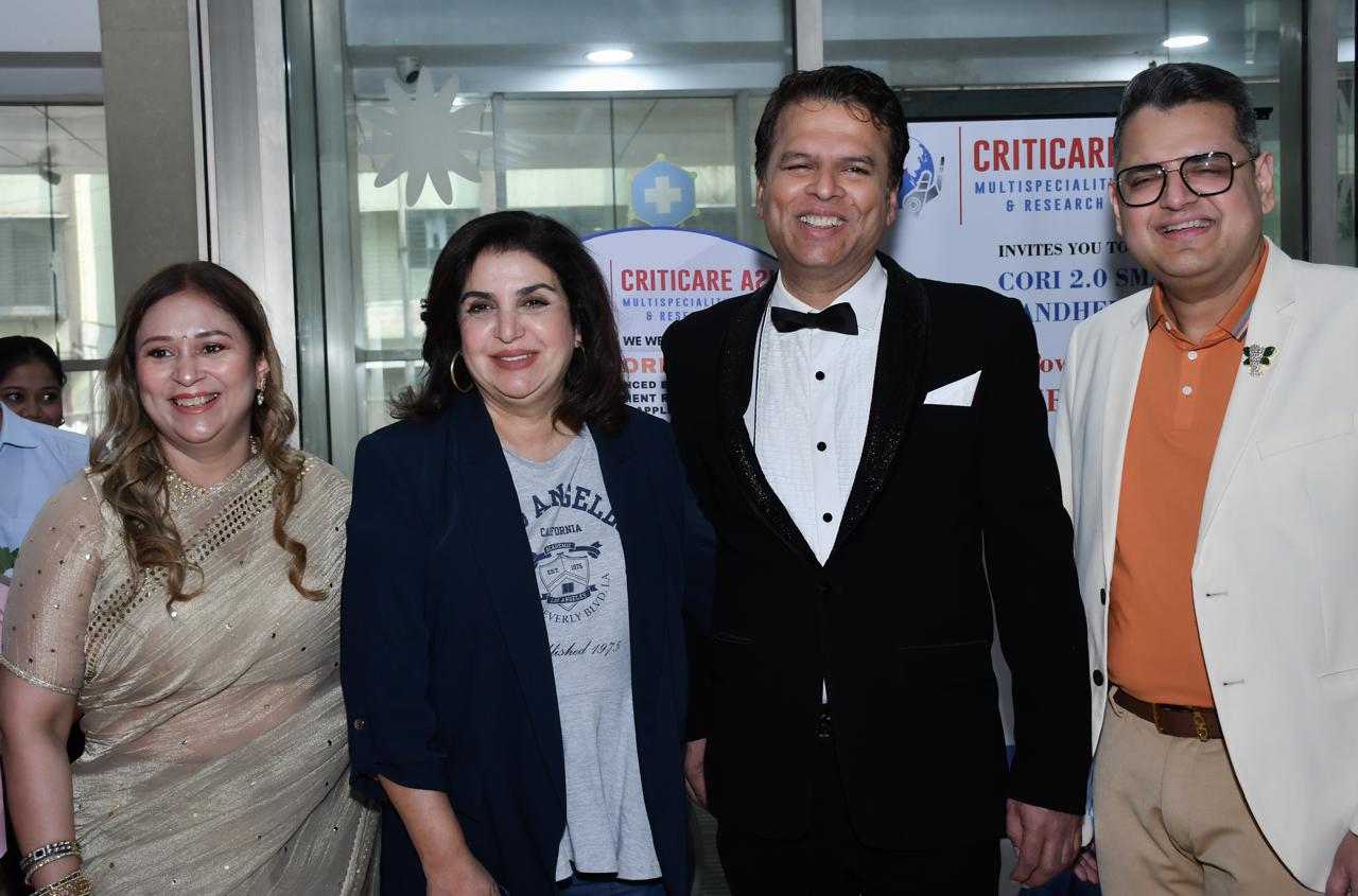 Celebrity Farah Khan Inaugurated Robotic Orthopedic Leadership with Launch of Smith+Nephew CORI System at CritiCare Asia Hospitals