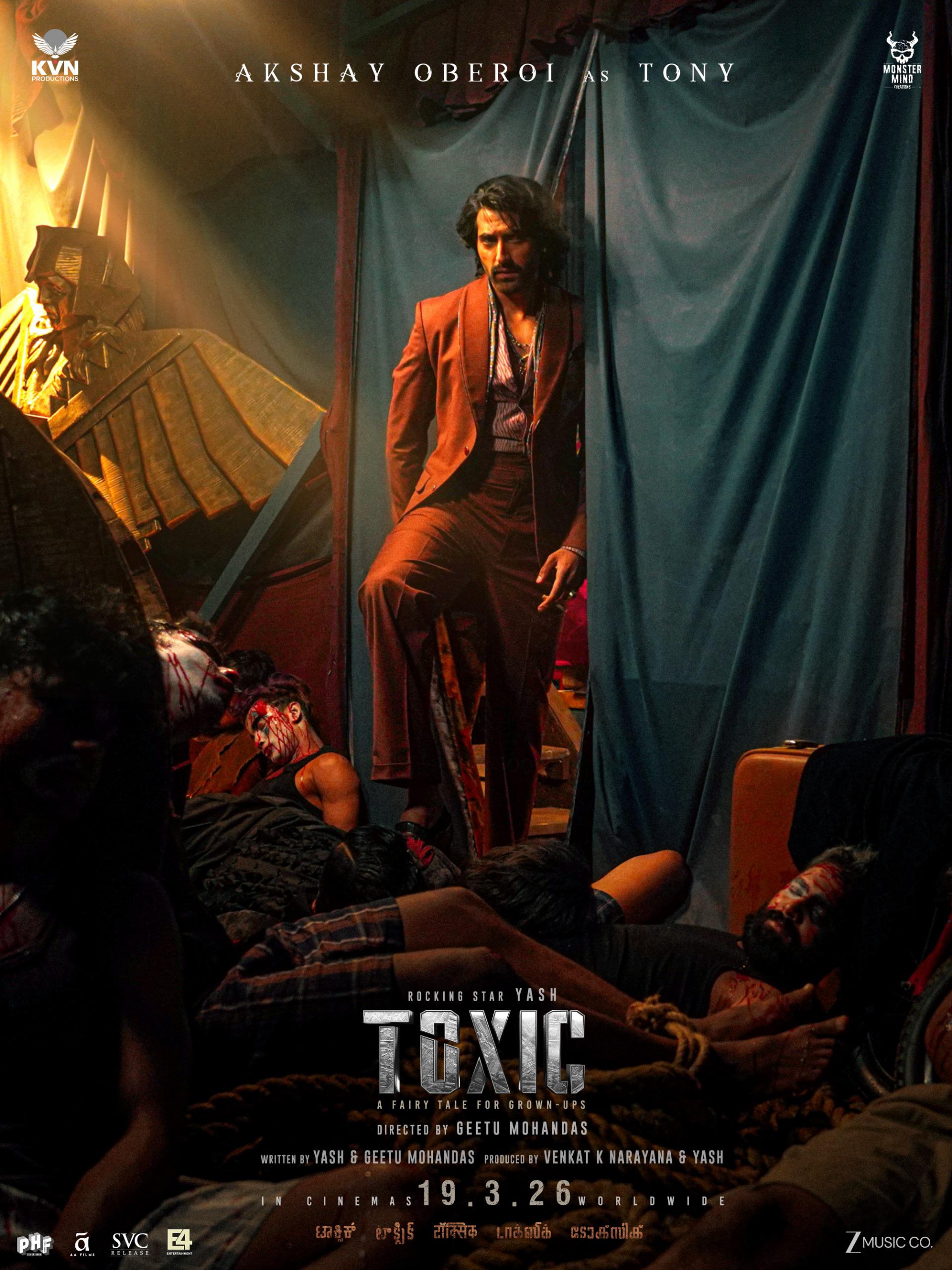 Yash’s Toxic Expands Its World With the Introduction of Akshay Oberoi as Tony and Sudev Nair as Karmadi