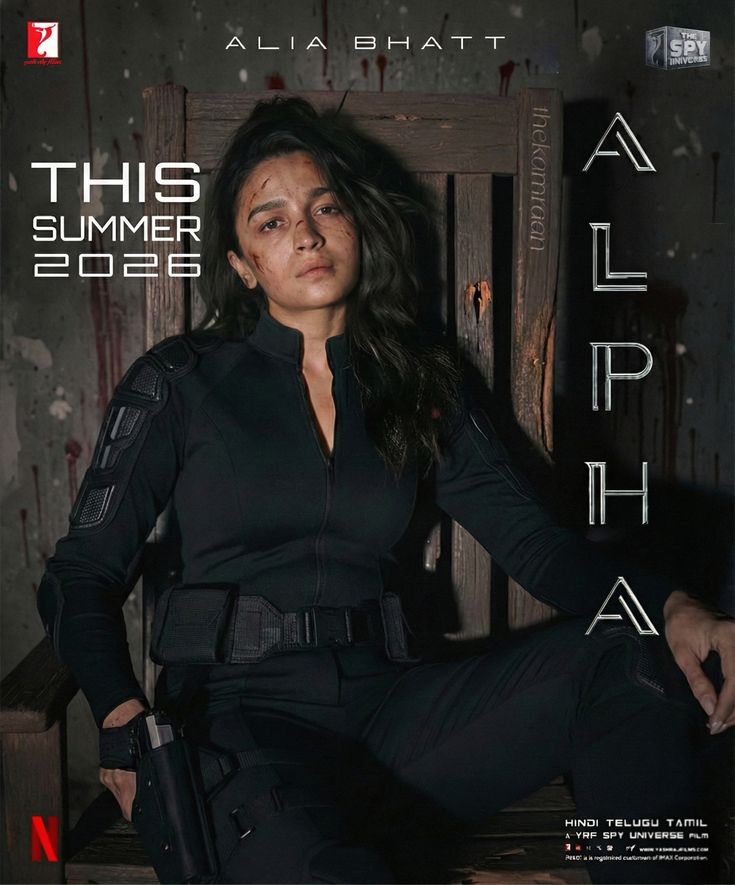 Alia Bhatt’s Alpha Locks 2026 Big-Screen Release, Bollywood’s Spy Universe Gets Its First Female-Led Action Storm